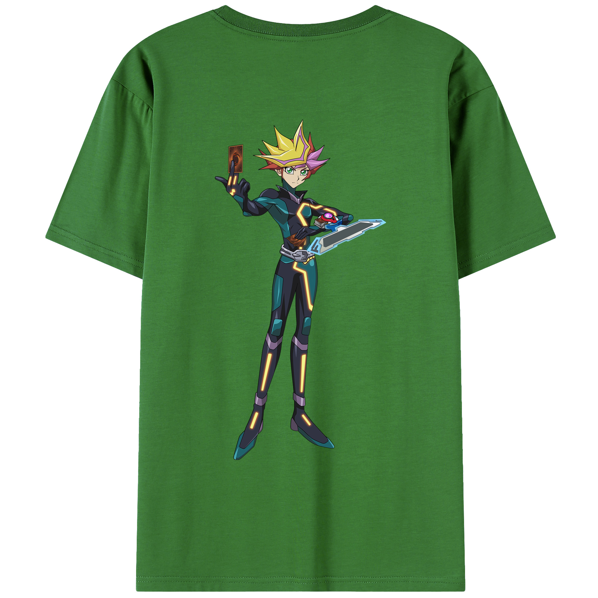 （画像用） 遊☆戯☆王 Yu-Gi-Oh! レディース半袖Tシャツ(バックプリント)